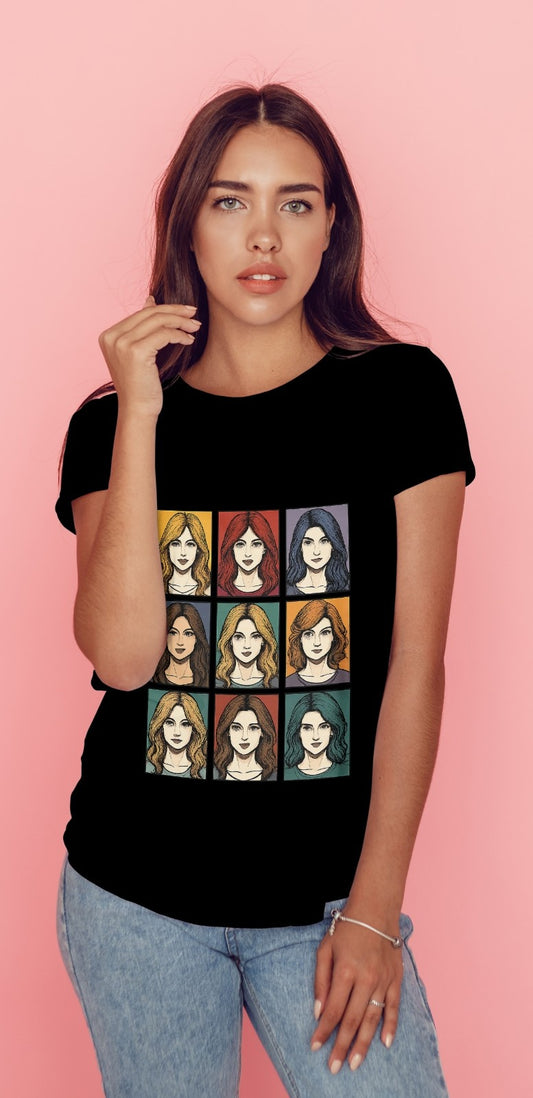 Nine faces