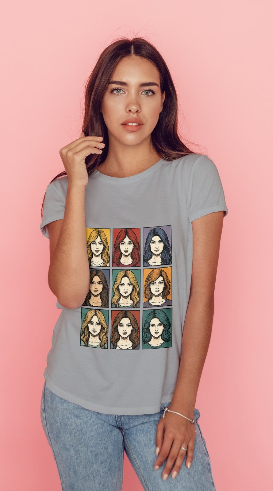 Nine faces