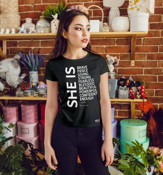 She