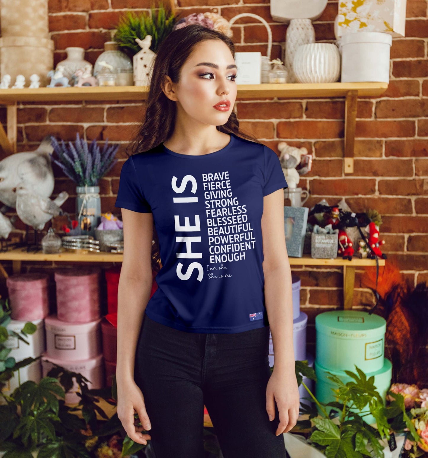 She