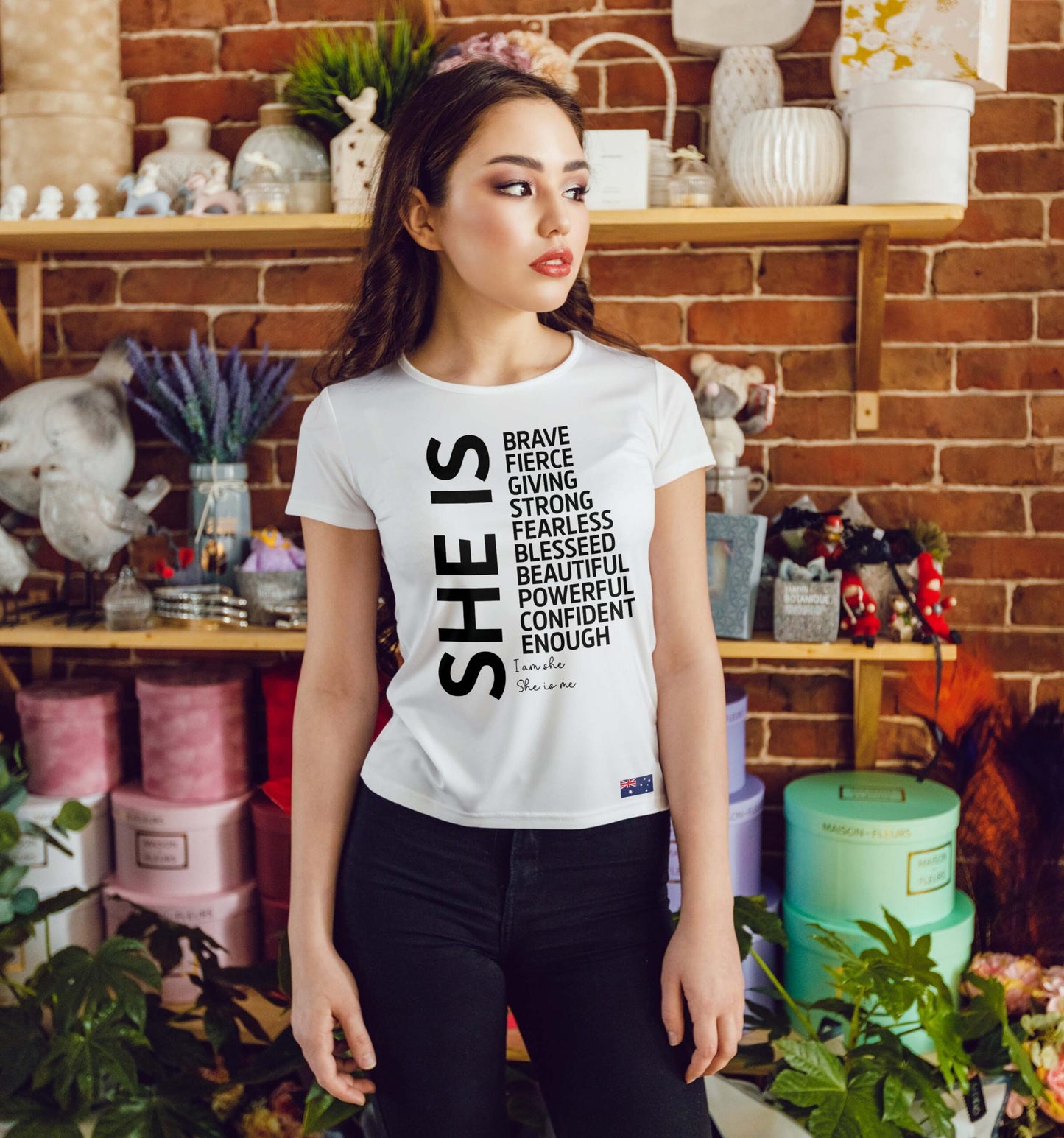 She
